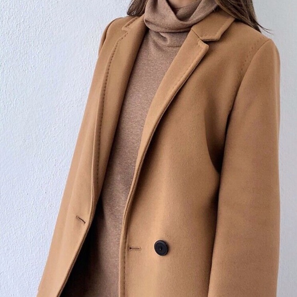 Aritzia Jackets & Blazers - aritzia babaton camel stedman wool coat